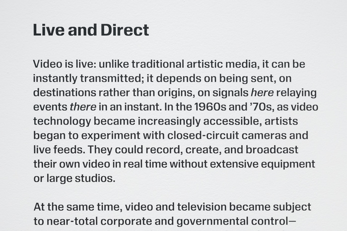 Signals: How Video Transformed the World exhibition at MoMA 4