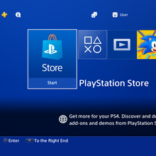 PlayStation 4 user interface