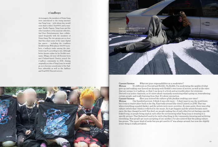 032c magazine, #42 “Drain Gang” 6
