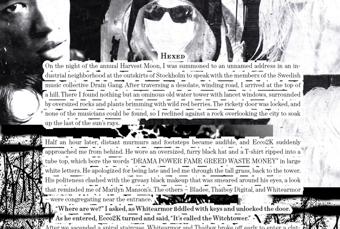032c magazine, #42 “Drain Gang” 4