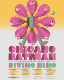 Chicano Batman spring 2022 tour and concert posters