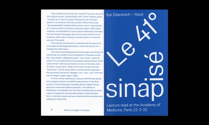 Le degré 41 sinapisé by Ilya Zdanevich – Iliazd 3