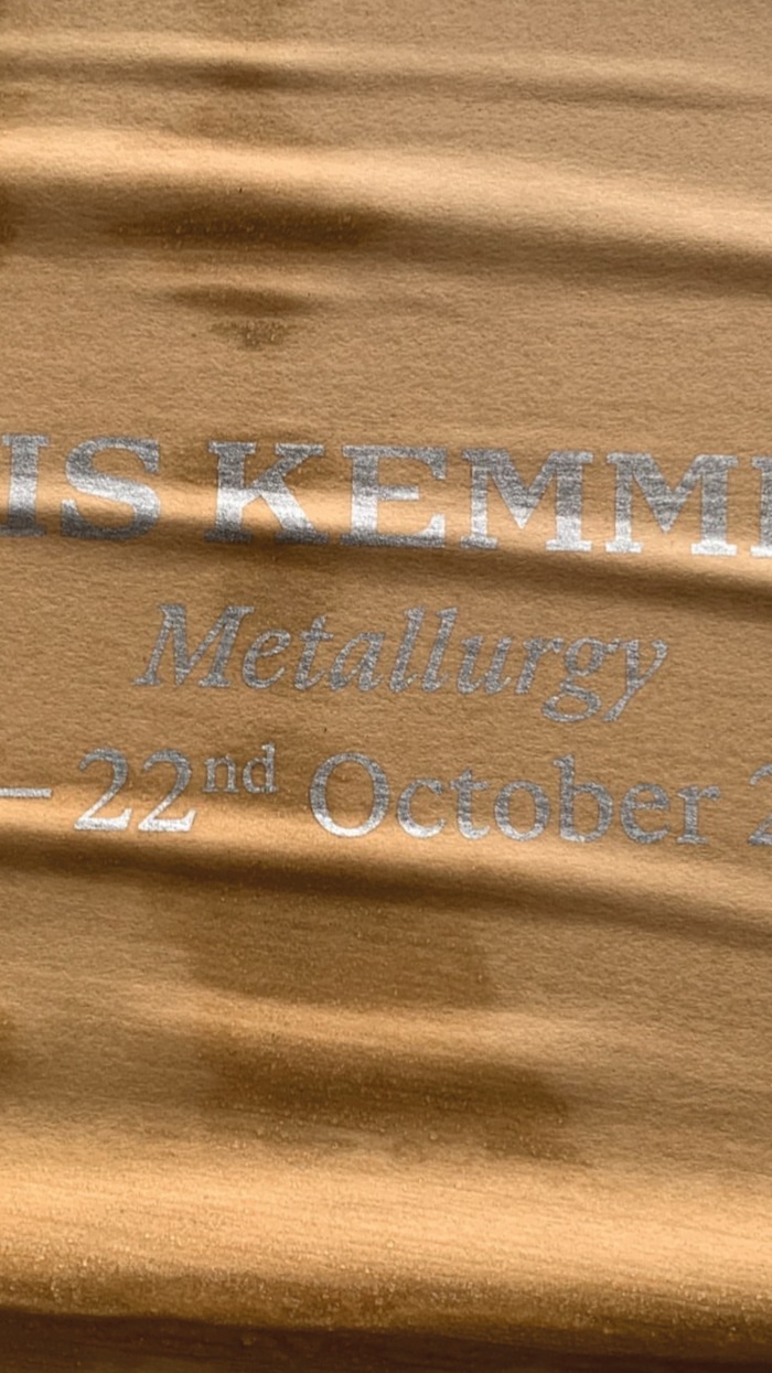 Max Radford Gallery identity, Lewis Kemmenoe exhibition 6