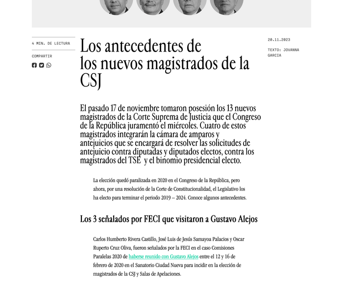 Cardinal Fruit for headline and lede, with ITC Garamond Narrow for text, and Maax Mono for the marginalia.