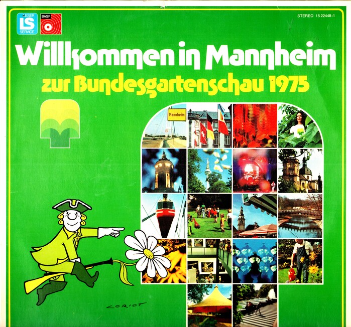 Willkommen in Mannheim zur Bundesgartenschau 1975 album art 1