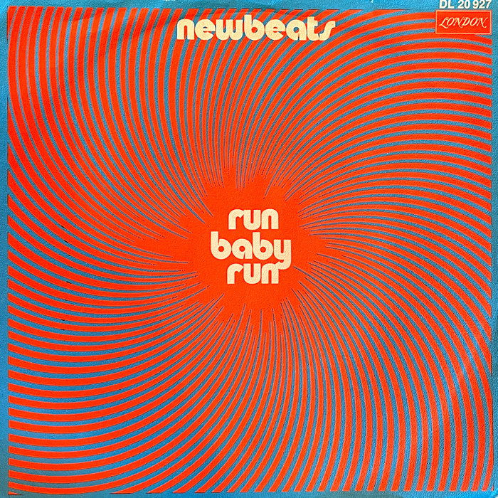 Newbeats – “Run Baby Run” German single cover
