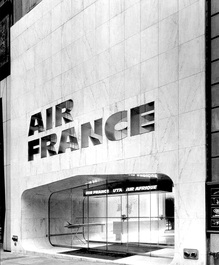 Air France ticket office, Manhattan