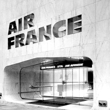 Air France ticket office, Manhattan