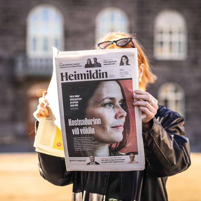 Issue 006 with headlines in Mānuka