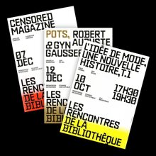 Les Rencontres de la Bibliothèque, École Duperré Paris