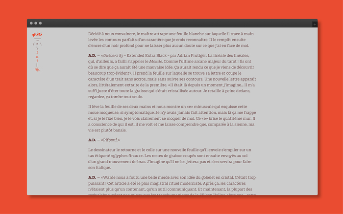 Grifi website, 2021–23 6