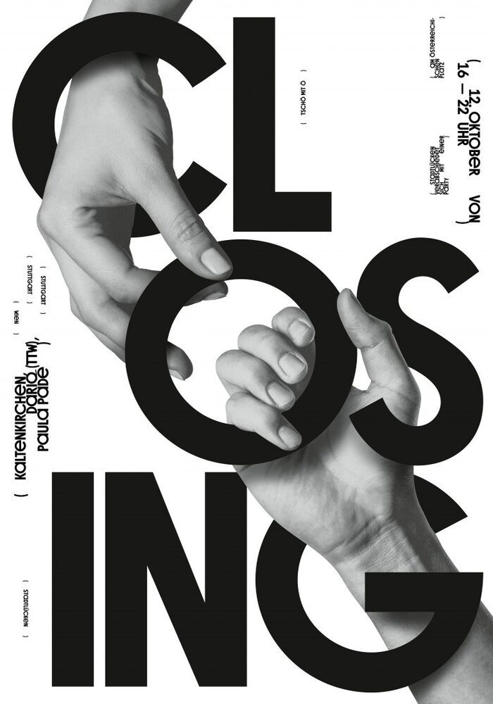 Stadtlücken identity, posters and merchandise 1
