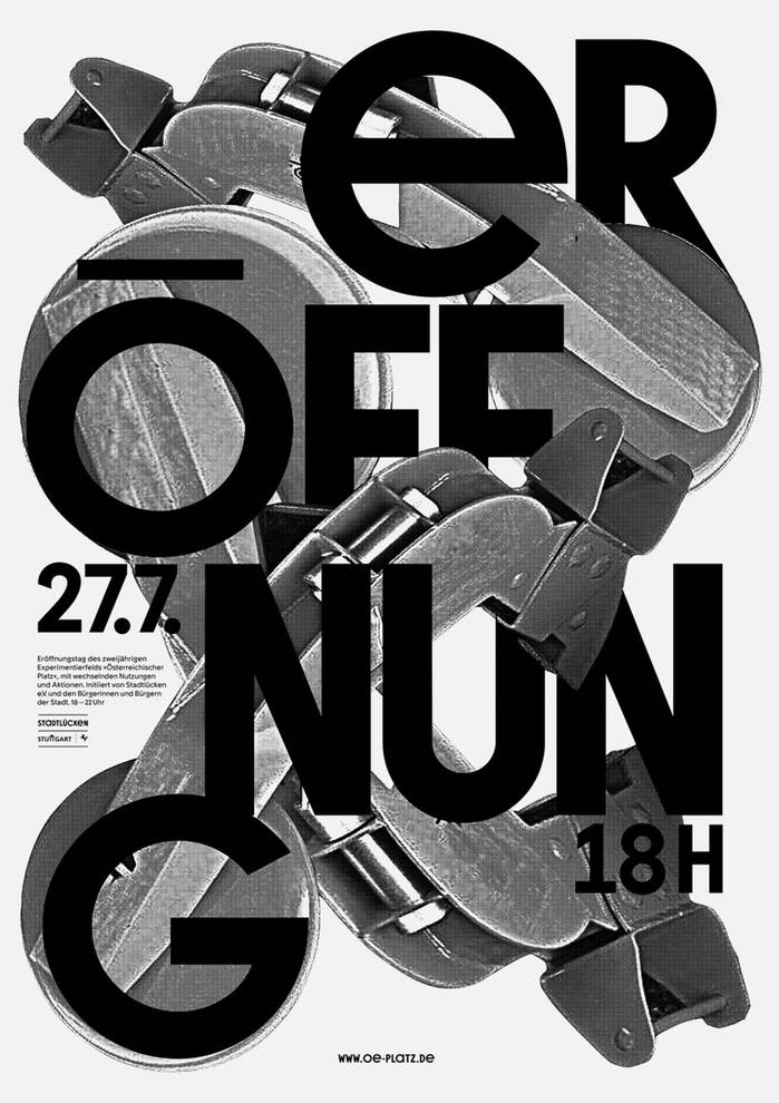 Stadtlücken identity, posters and merchandise 11