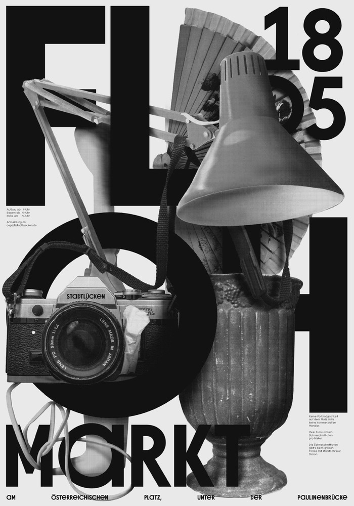 Stadtlücken identity, posters and merchandise 8