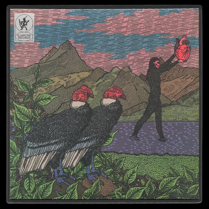 Front cover with art by 
