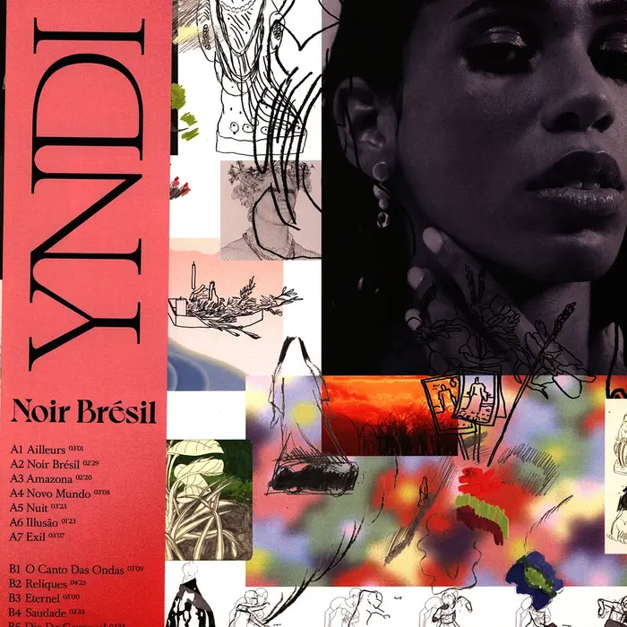 Vinyl record cover design