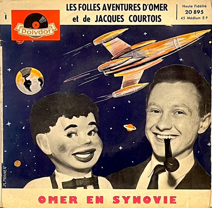 Jean-Jacques Perrey – Les Folles Aventures d’Omer et de Jacques Courtois EP