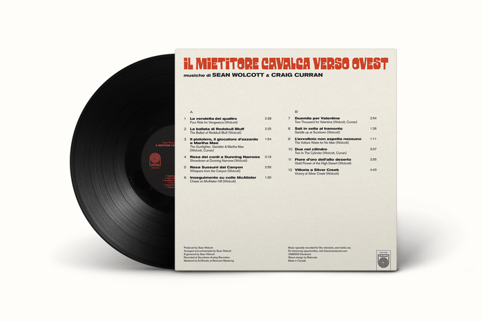 Sean Wolcott – Il Mietitore cavalca verso ovest (The Reaper Rides West) album art 3