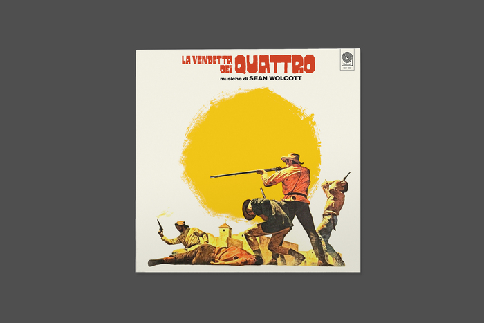 Single cover for “La vendetta dei quattro”, the first single released before the album.