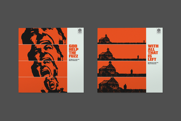Single covers for “God Help the Fuzz” and “With All That Is Left”