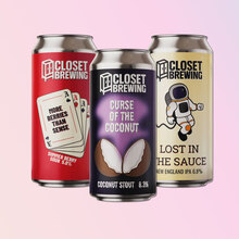 Closet Brewing logo and website