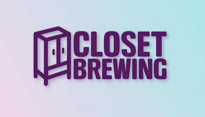 Closet Brewing logo and website 2