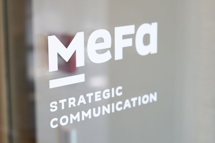 MEFA Strategic Communication identity and website 1