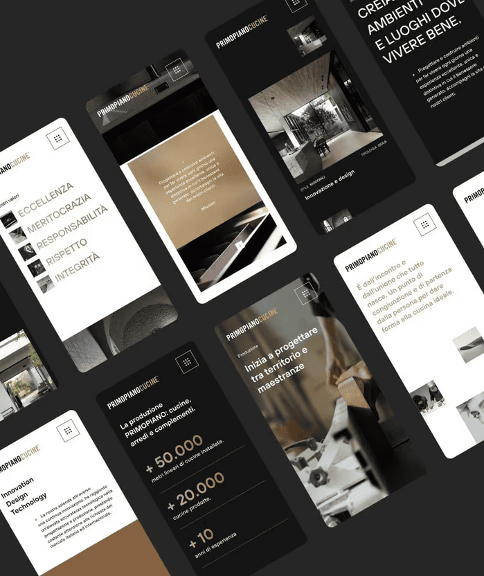 Primopiano Cucine website 4