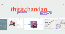 Chandan Kolaparthi portfolio website