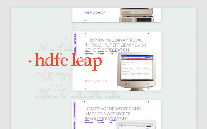 Chandan Kolaparthi portfolio website 3
