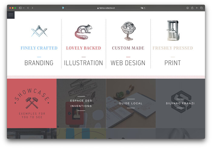 Fabrica Collective website 2