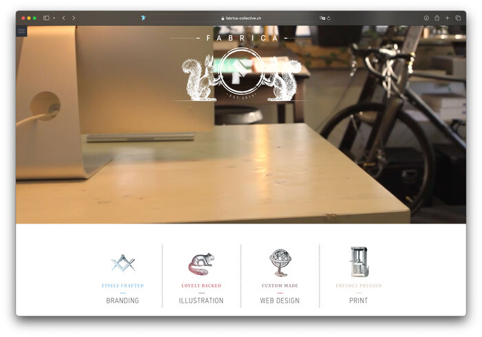 Fabrica Collective website 3