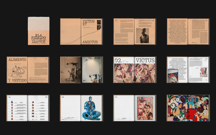 Ela Fidalgo. Victus et amictus exhibition catalog 14