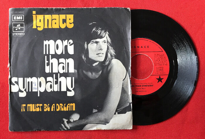 Ignace – “More Than Sympathy” / “It Must Be A Dream” French single cover 1