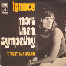 <span>Ignace – “More Than Sympathy” / “It Must Be A Dream</span>” French single cover