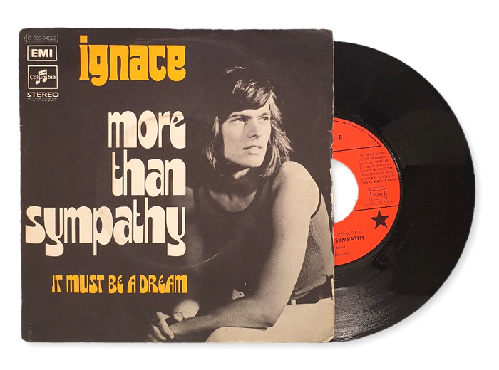 Ignace – “More Than Sympathy” / “It Must Be A Dream” French single cover 2