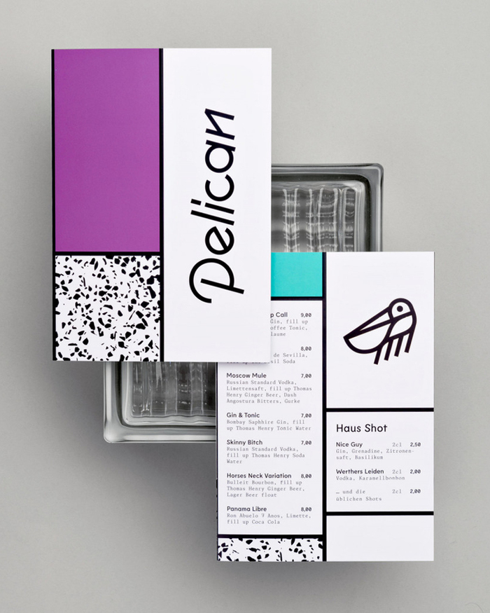 Pelican bar identity 2