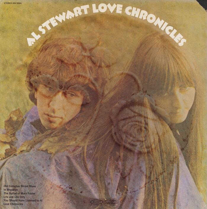 Al Stewart – Love Chronicles album art, Epic Records 1