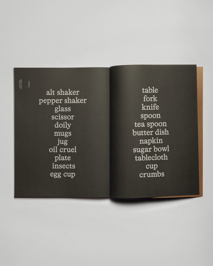 COSE, issue 1, “TABLE” 4