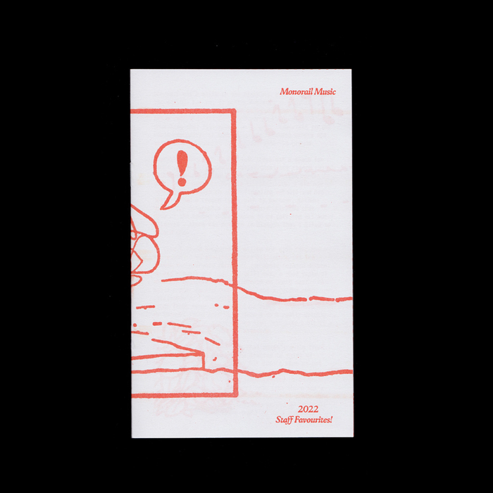 Monorail Music – 20th Birthday Party poster and Staff Favourites! booklet 2
