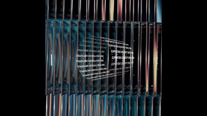 Type can move in as many ways as background art.