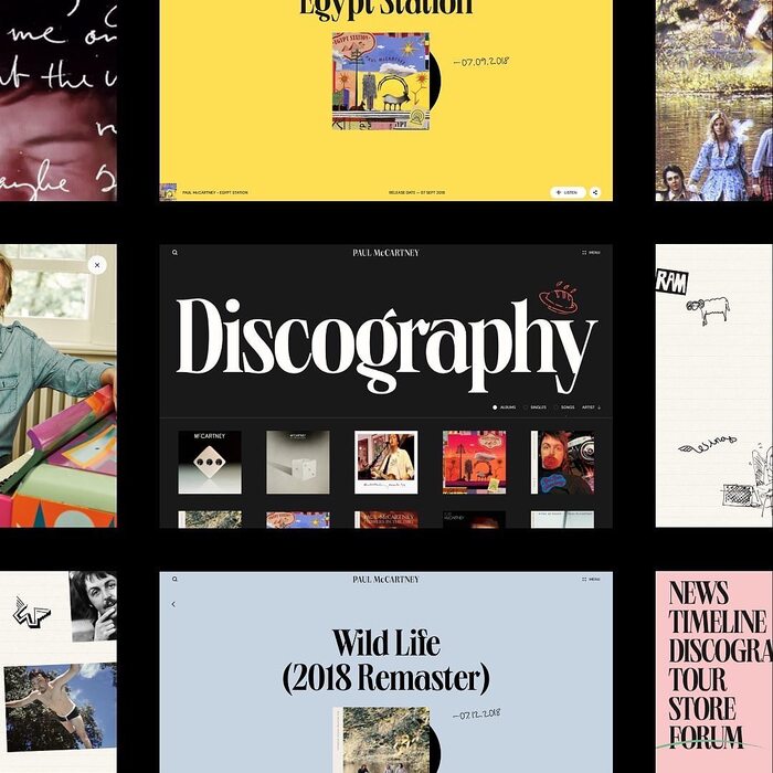 Paul McCartney website 3