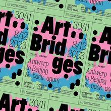 <cite>Art Bridges</cite> exhibition poster