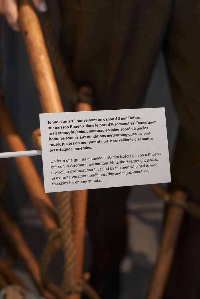 D-Day Museum museography, Musée du Débarquement Arromanches 15