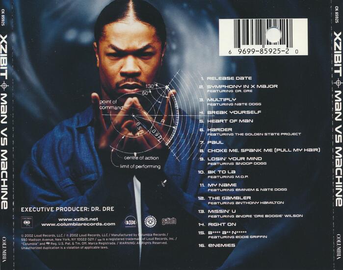Xzibit – Man vs. Machine album art 4