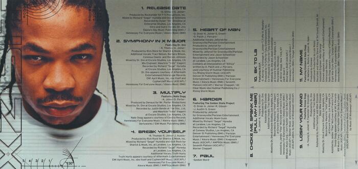 The insert combines titles in Earth with  for credits.