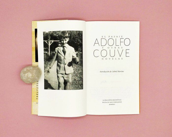 El pasaje y otras novelas by Adolfo Couve 2