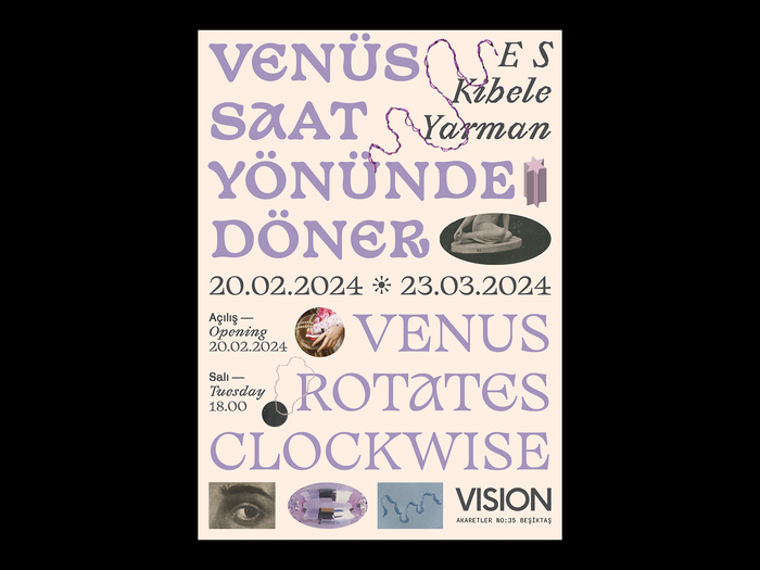 Venüs Saat Yönünde Döner / Venus Rotates Clockwise poster 2