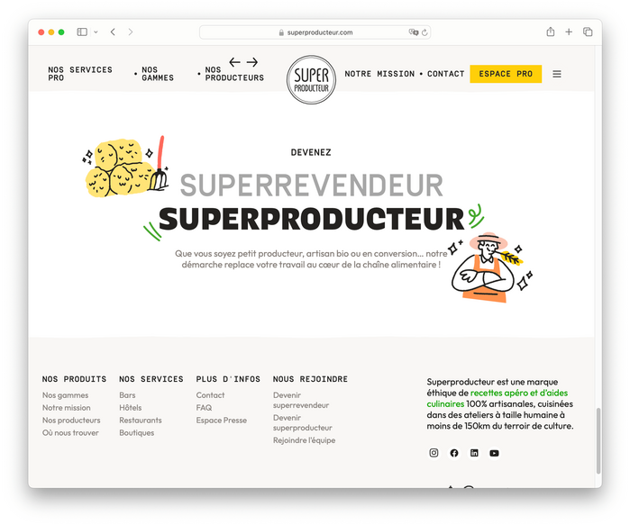 Superproducteur website 3