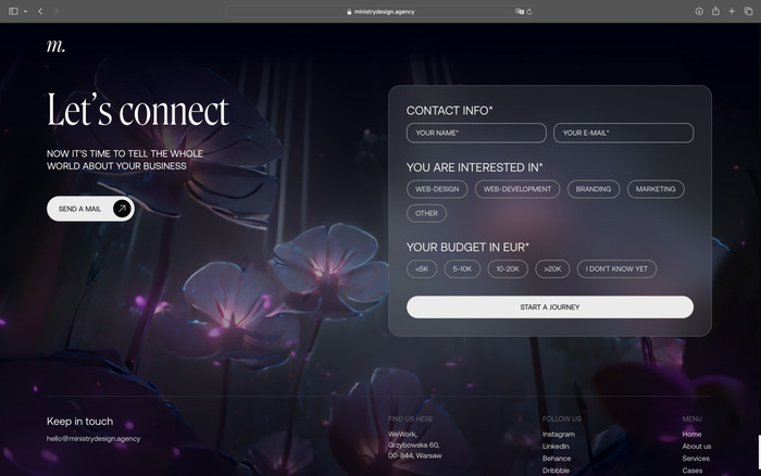 Ministry website 1